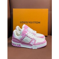 루이비통 트레이너 남녀공용 신발 운동화 스니커즈