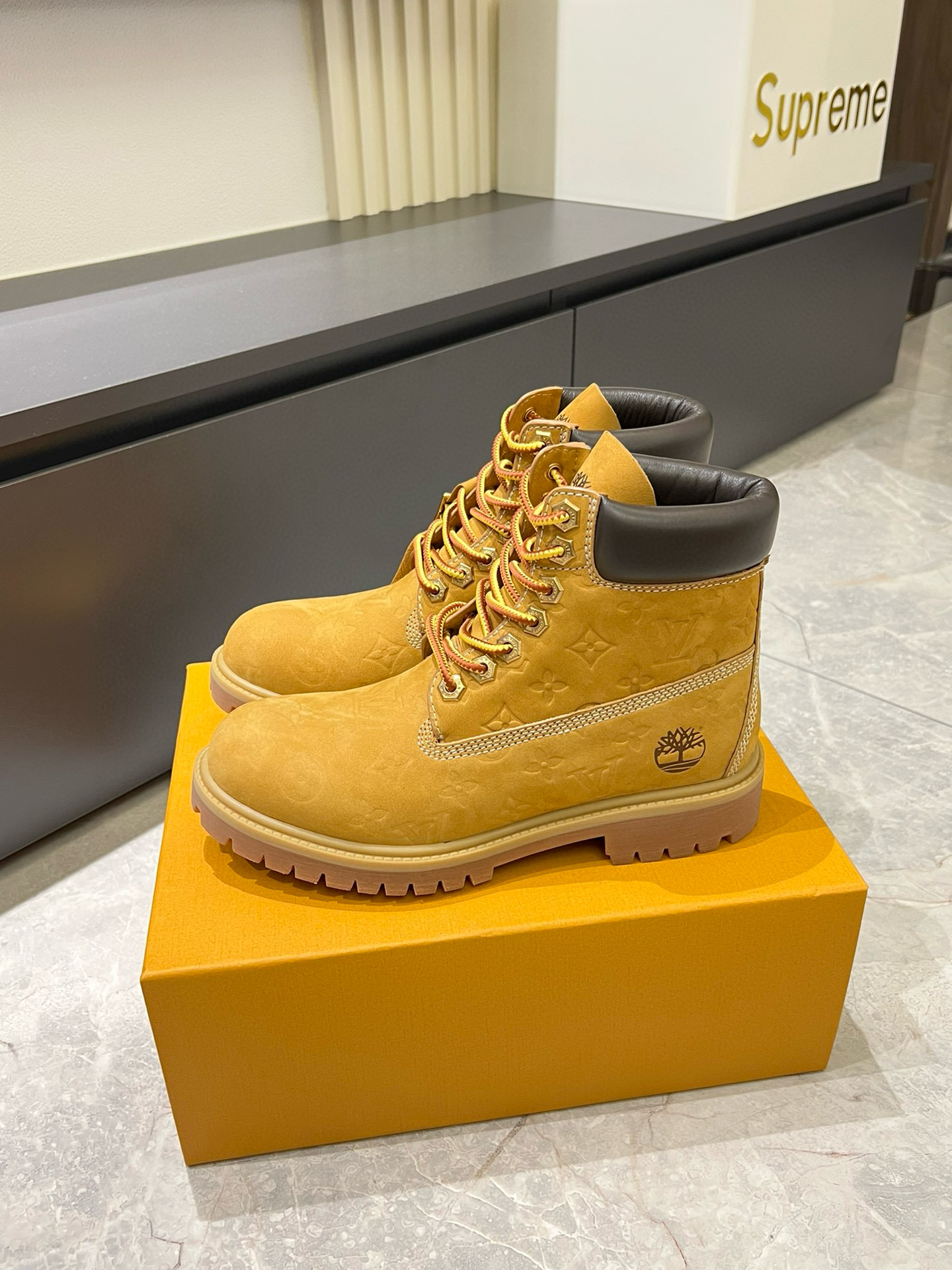  루이비통 3.5CM 남여공용 부츠