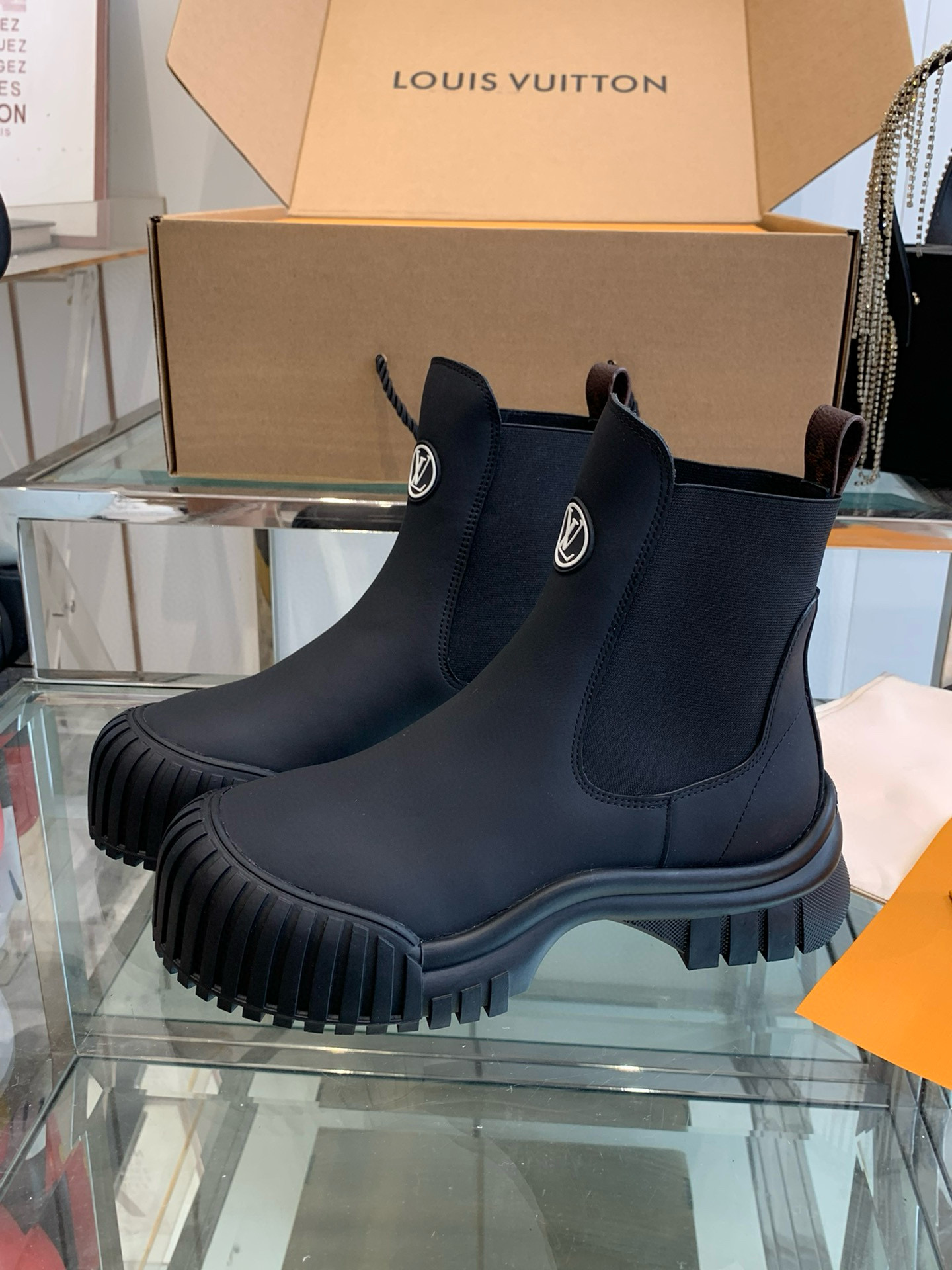 루이비통 여자 부츠