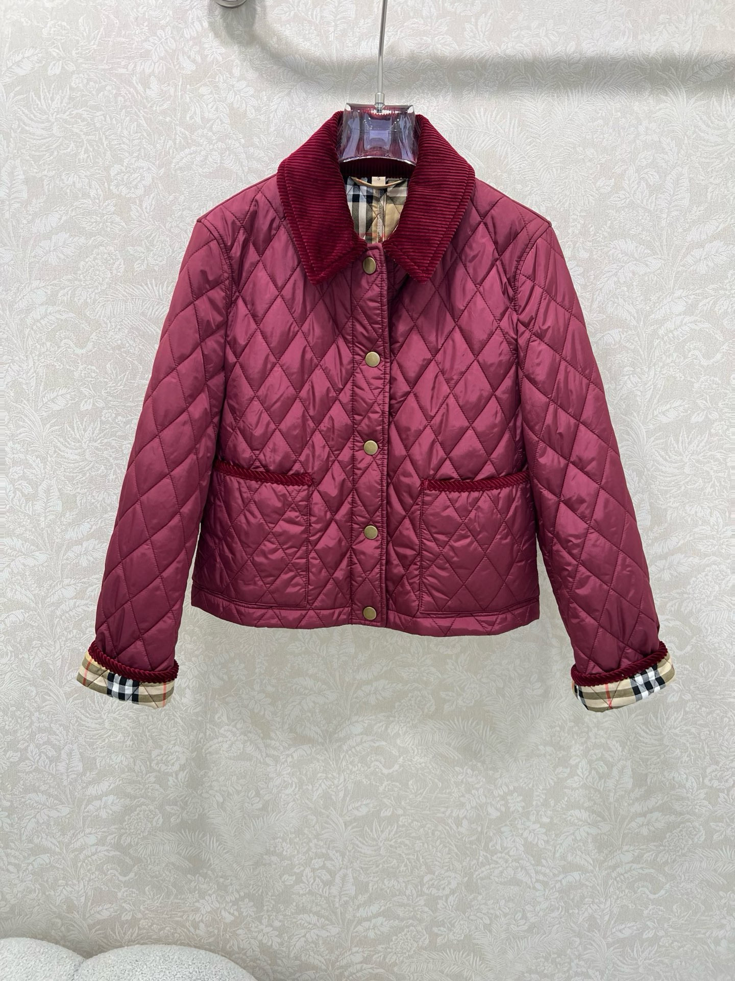 버버리 여자 자켓