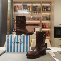 프라다 4CM 여자 부츠