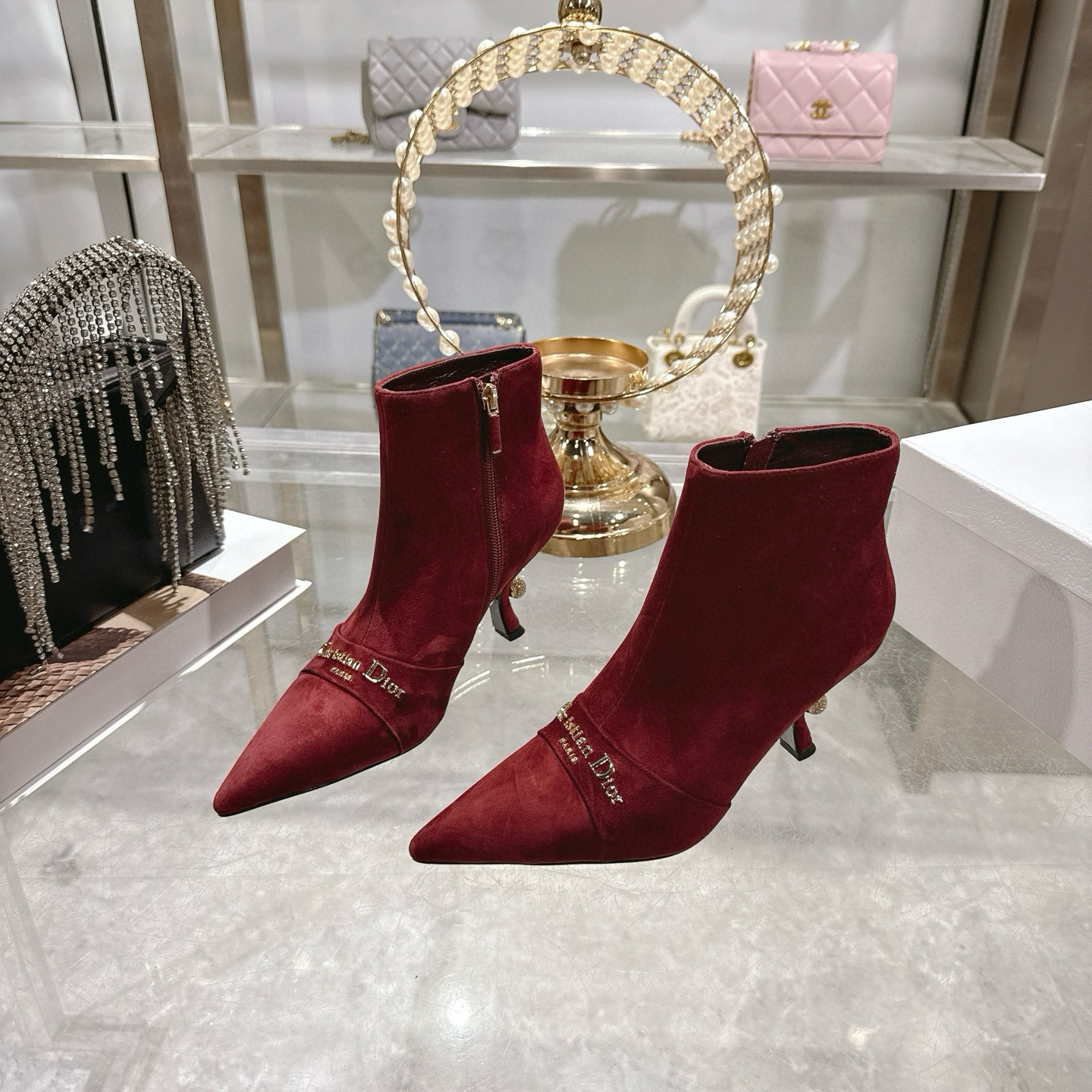 디올 6.5CM 여자 부츠