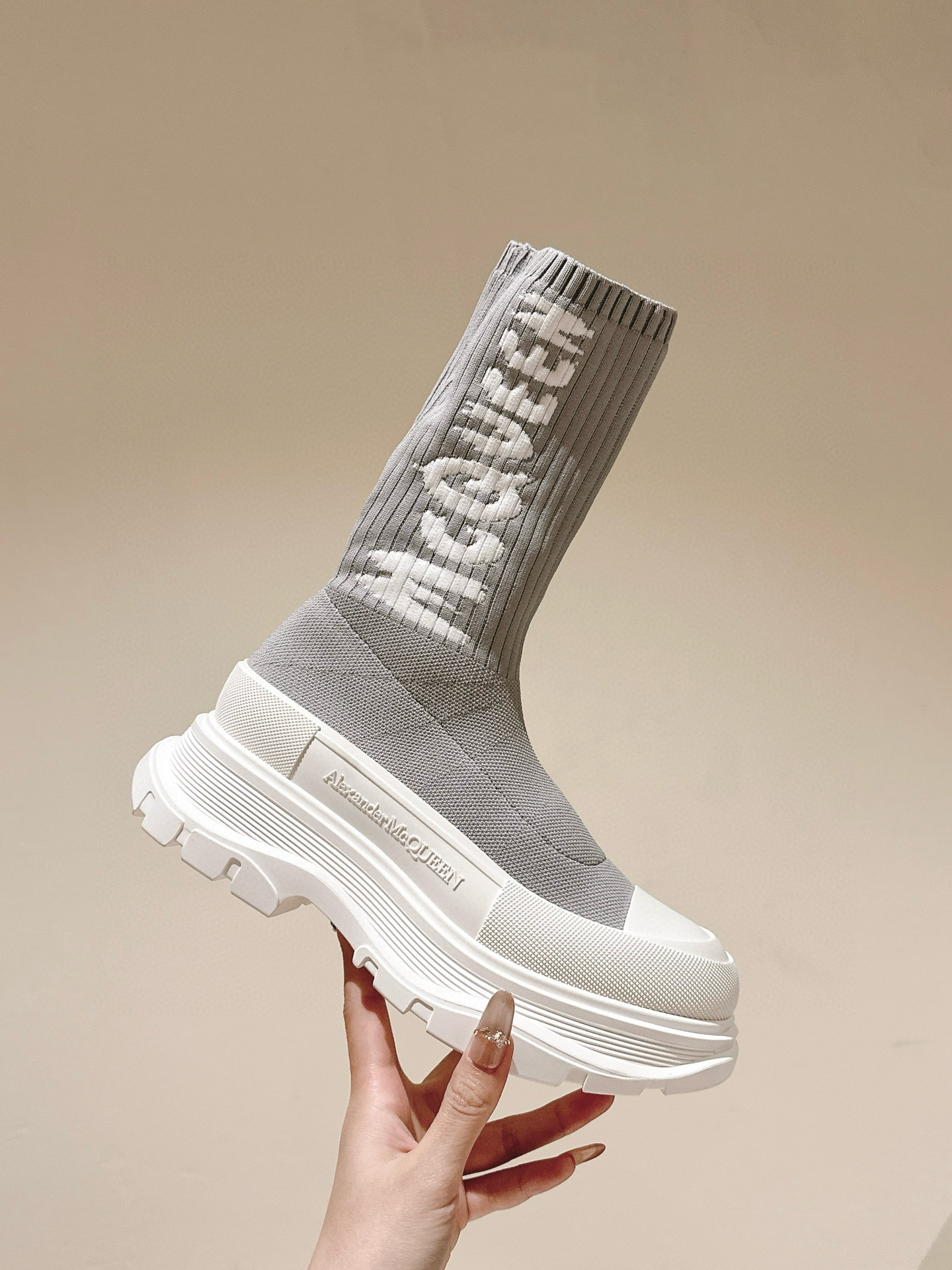 알렉산더 맥퀸 남여공용 부츠