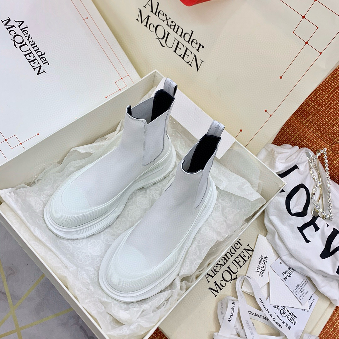 알렉산더 맥퀸 남여공용 부츠