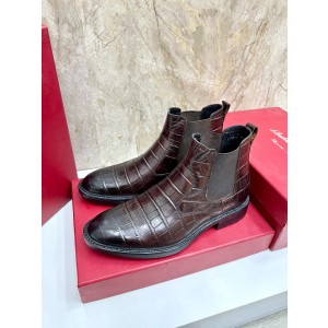 살바토레 페라가모 남자 부츠