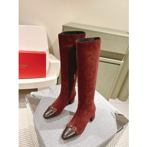 살바토레 페라가모 4.5CM 여자 부츠