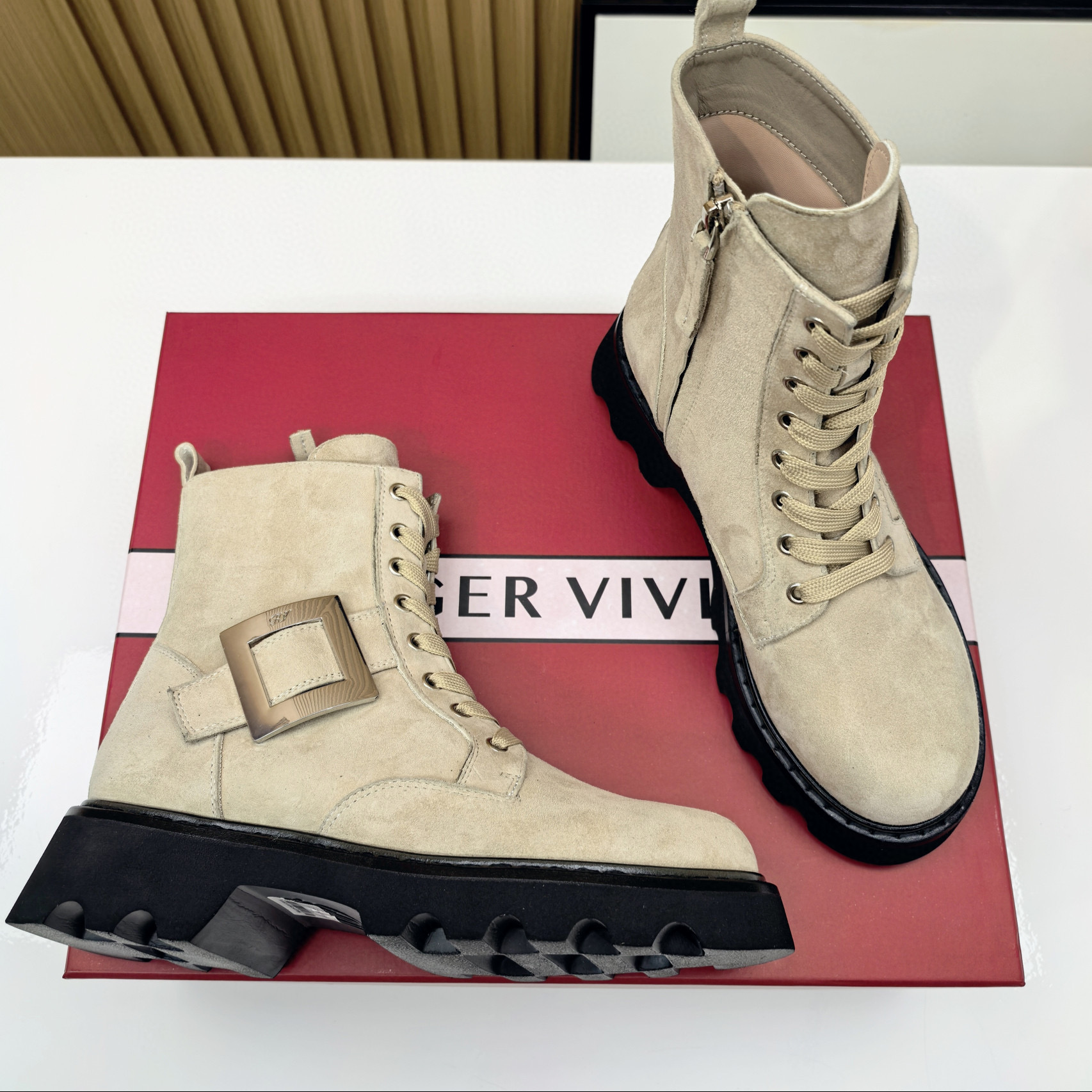 로저비비에 여자 부츠