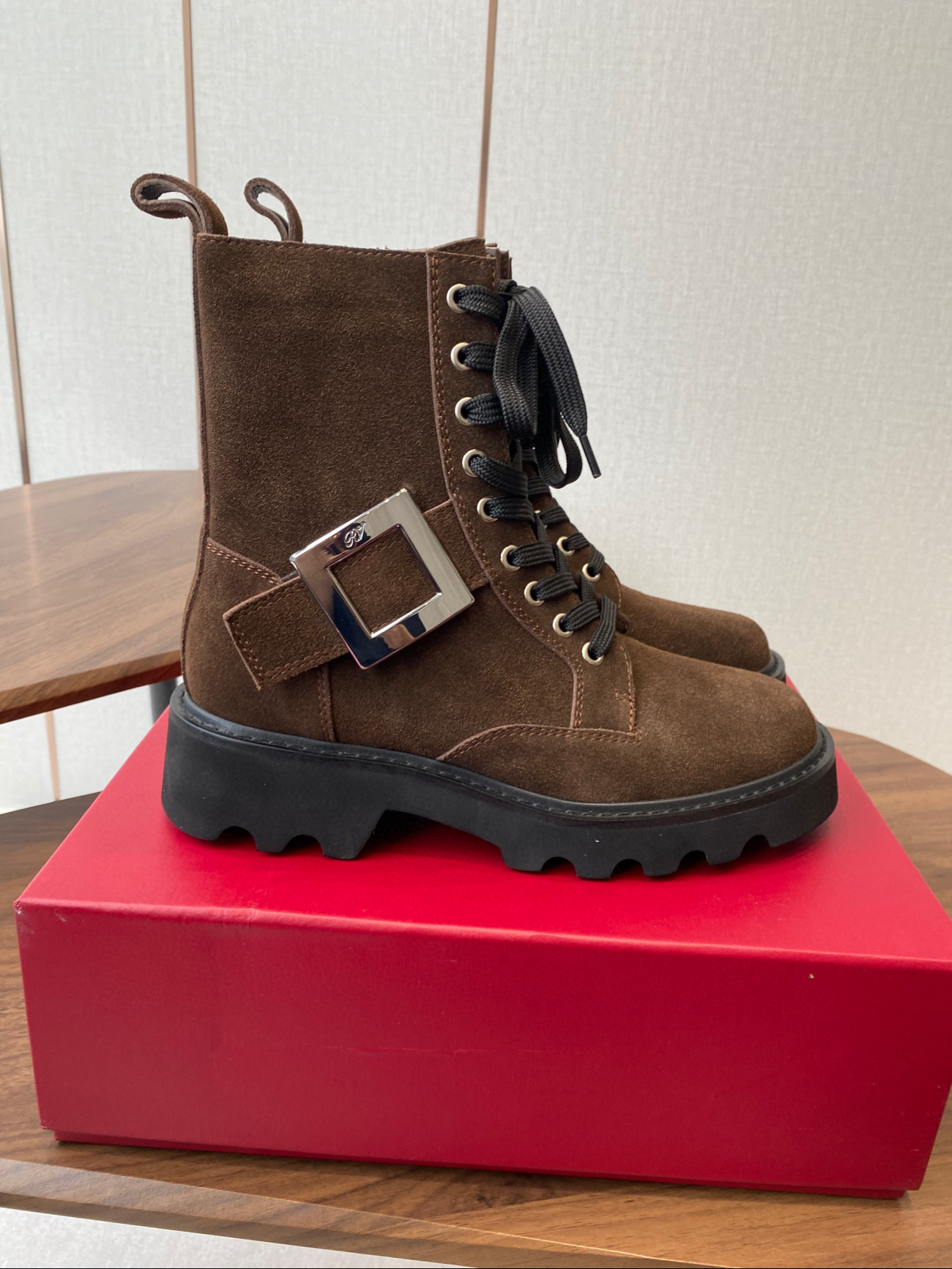 로저비비에 4.5CM 여자 부츠