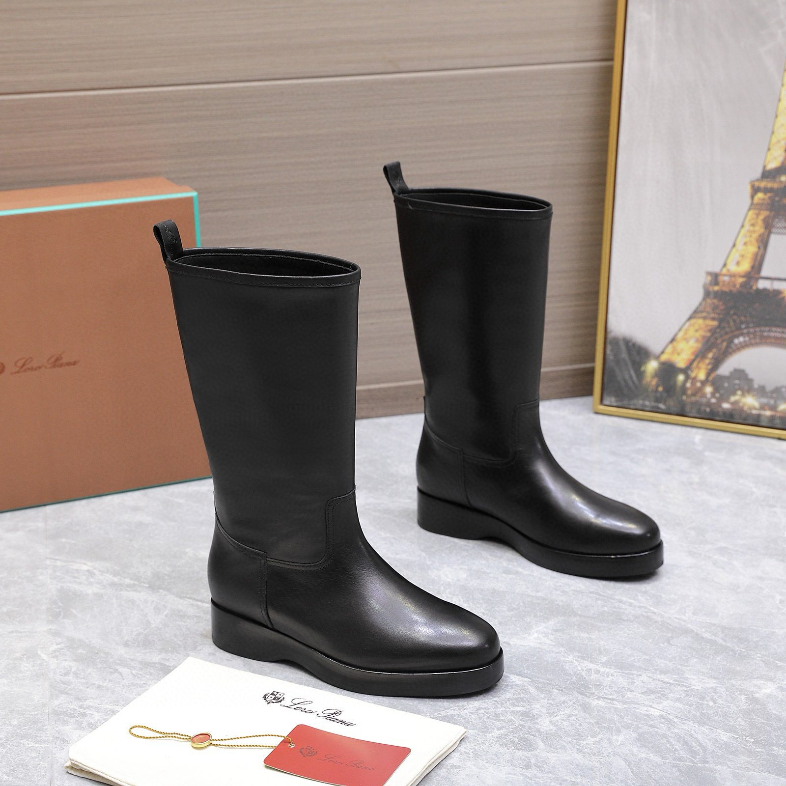 로로피아나 여자 부츠