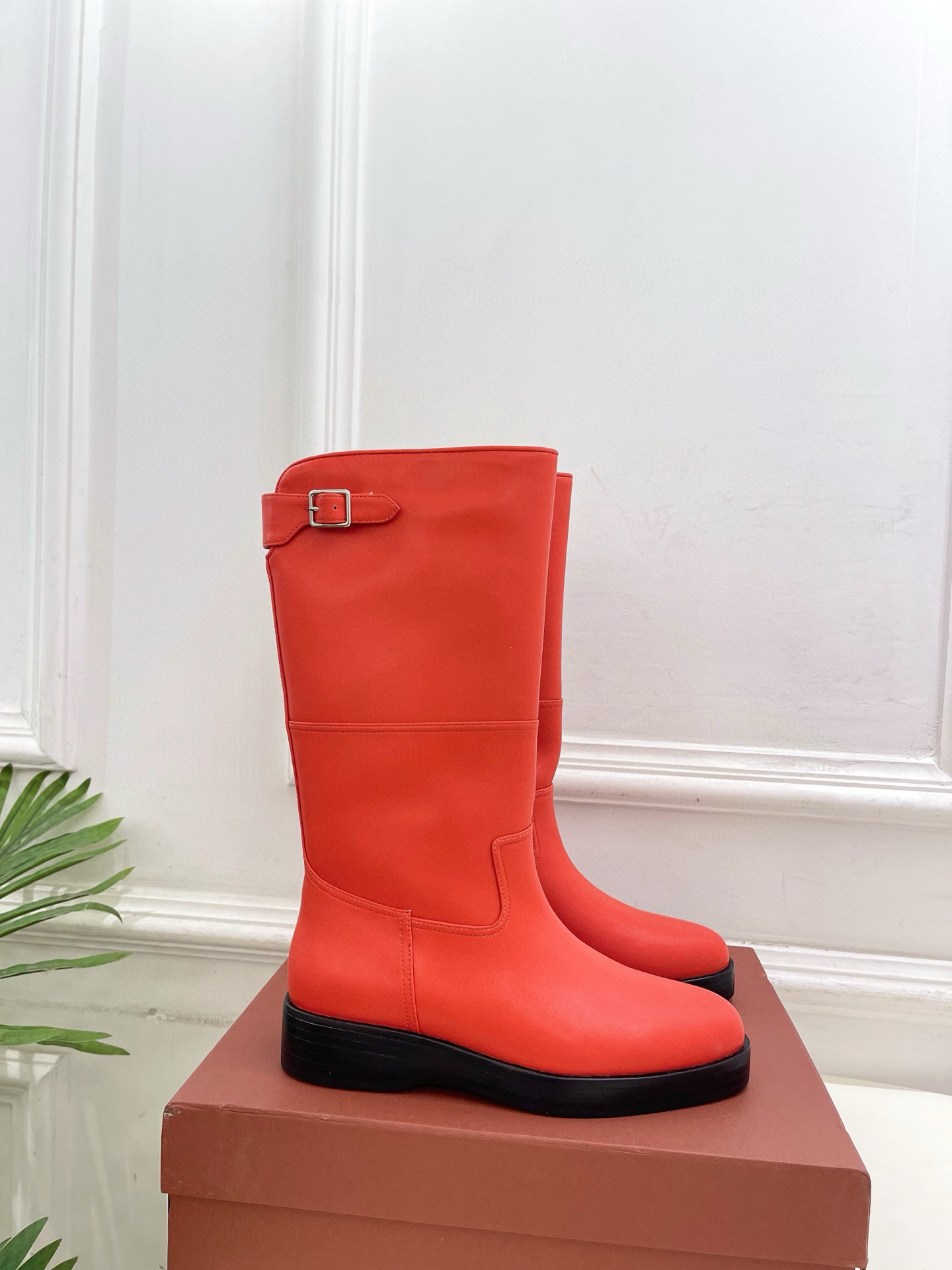 로로피아나 3.5CM 여자 부츠