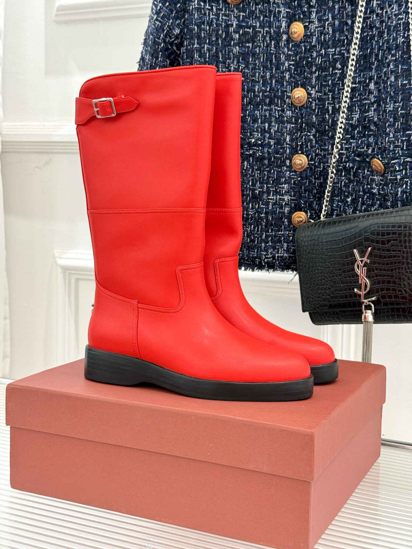 로로피아나 여자 부츠