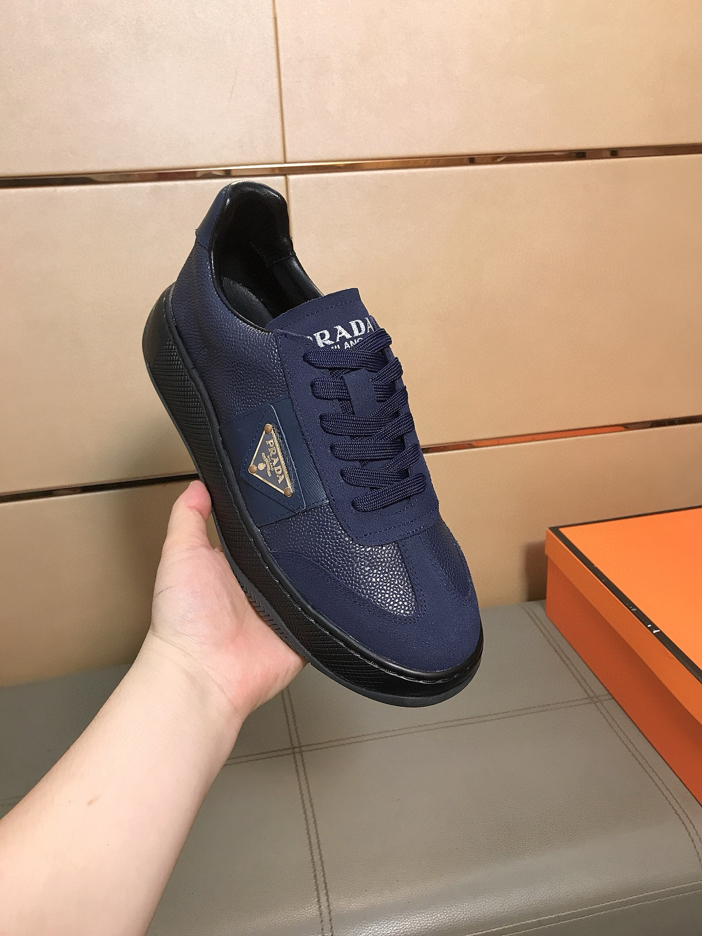 프라다 남자 스니커즈 신발 운동화