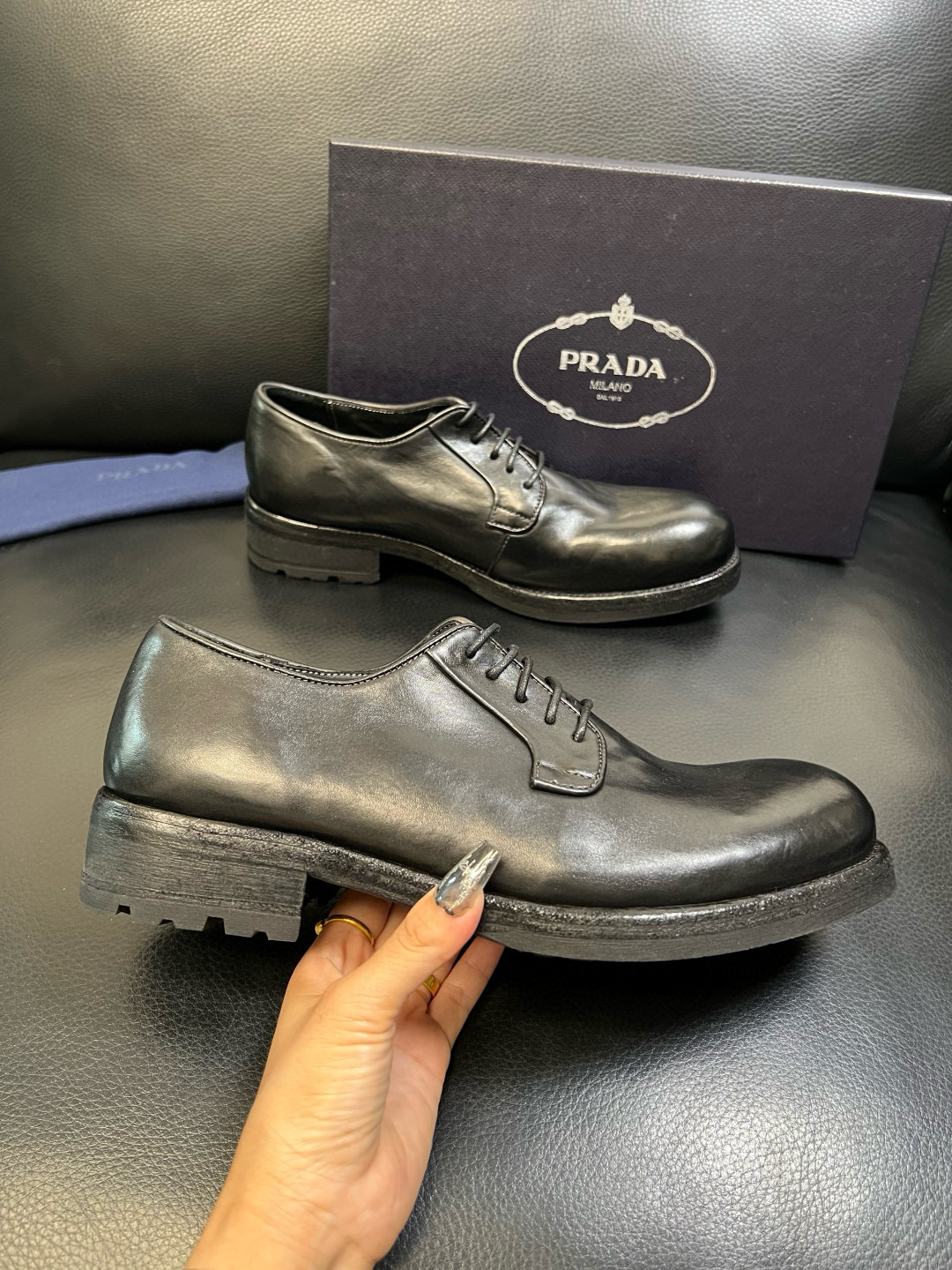 프라다 남자 구두