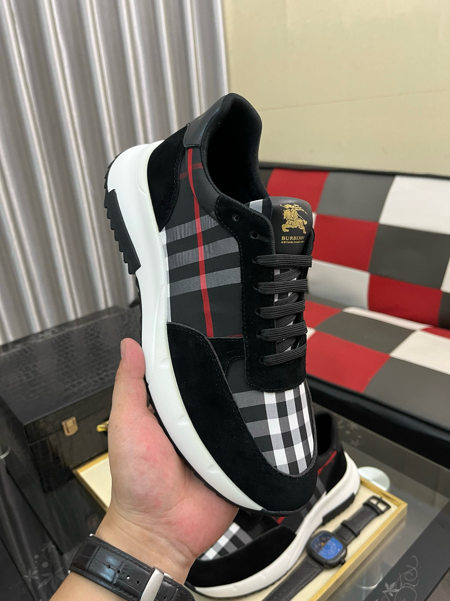 버버리 남자 스니커즈 신발 운동화