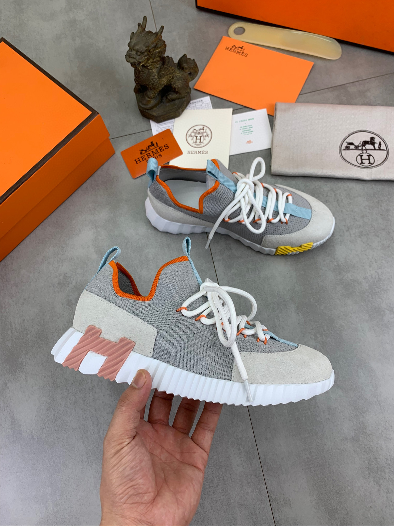 에르메스 남녀공용 신발 운동화 스니커즈