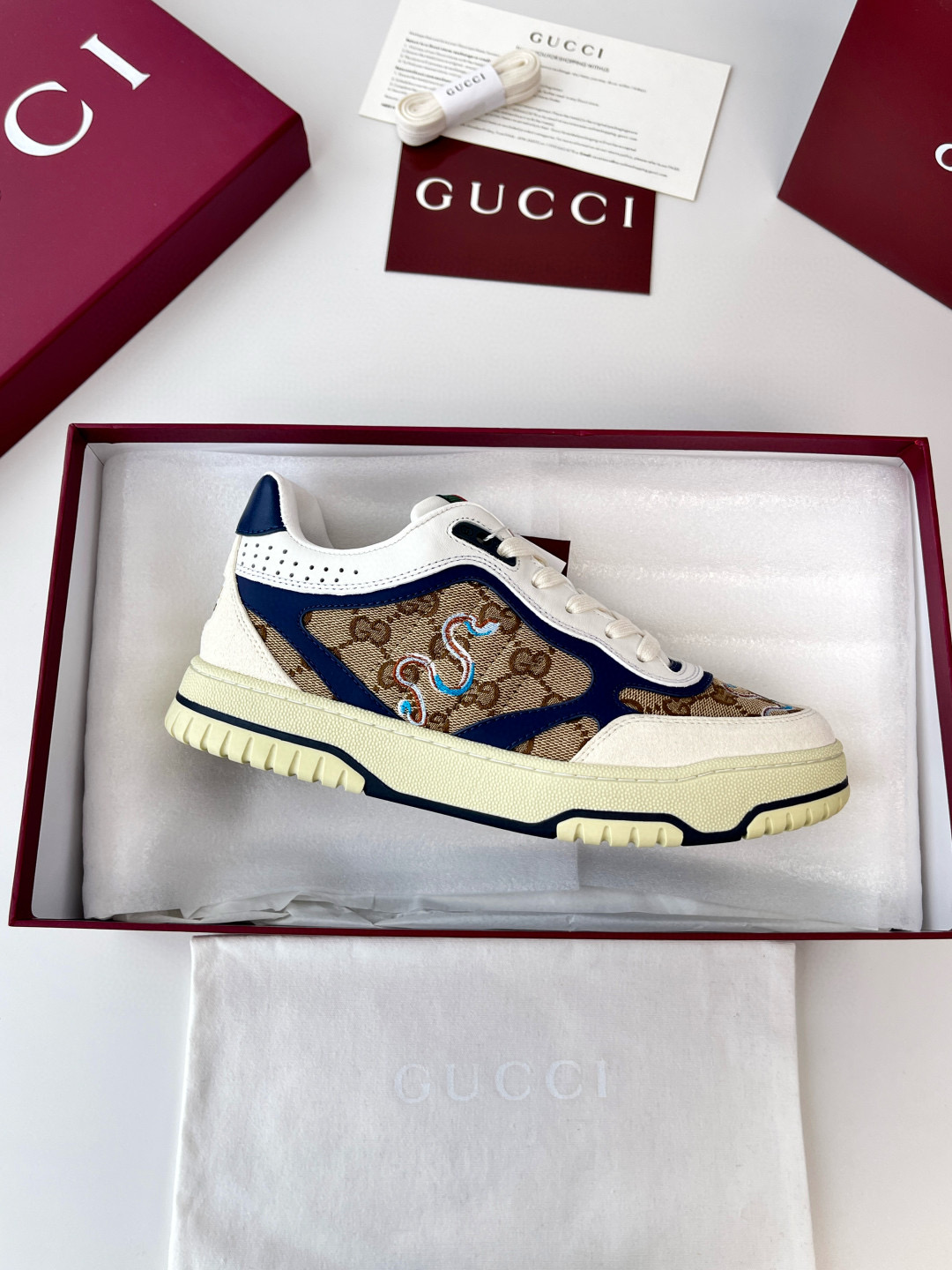 구찌 4cm 남녀공용 신발 운동화 스니커즈