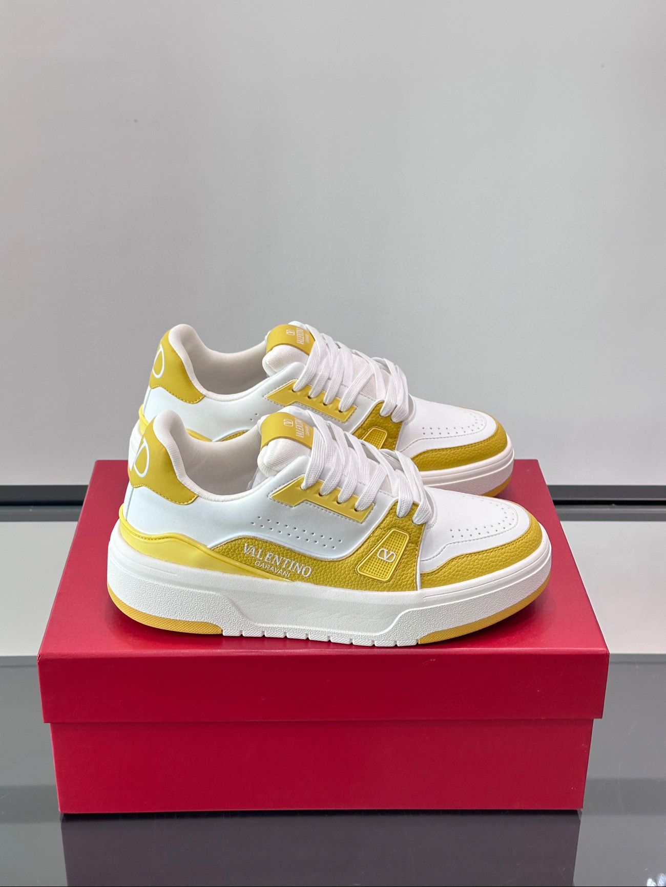 발렌티노 5cm 남녀공용 신발 운동화 스니커즈