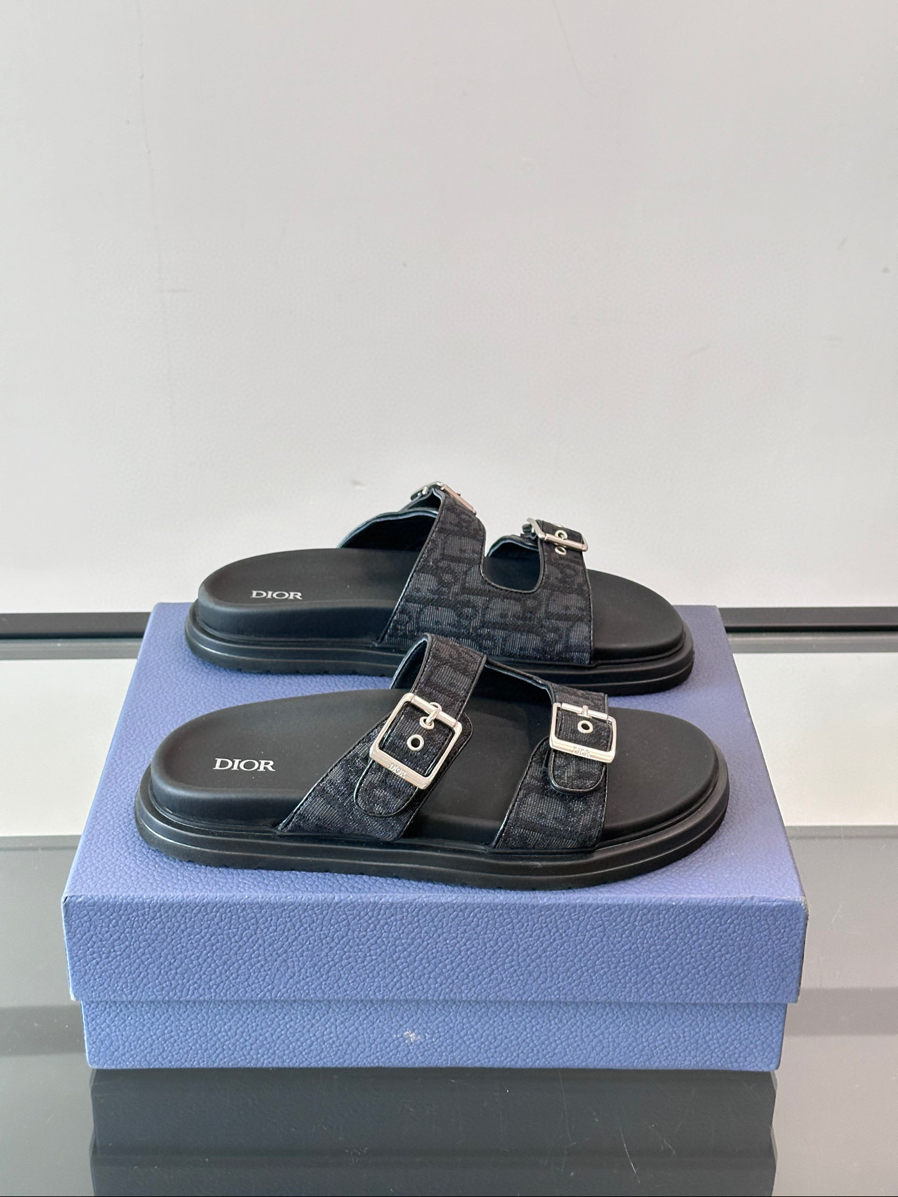 디올 남자 슬리퍼
