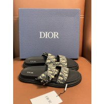 디올 남자 슬리퍼