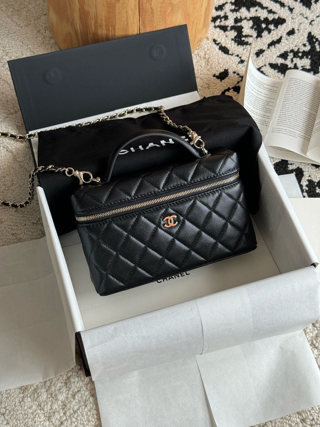 샤넬 4385 여자가방