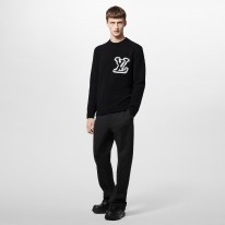 루이비통 2컬러 남자 니트