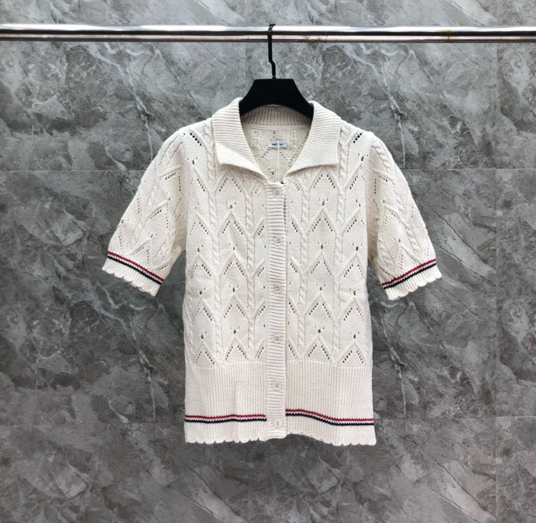 톰브라운 여자 가디건