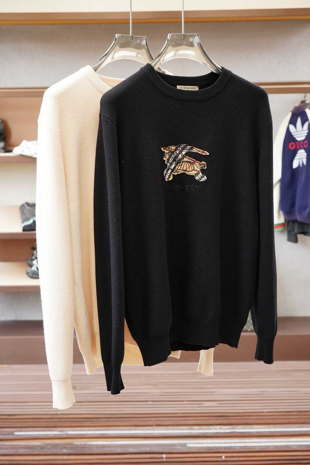 버버리 2컬러 남자 가디건