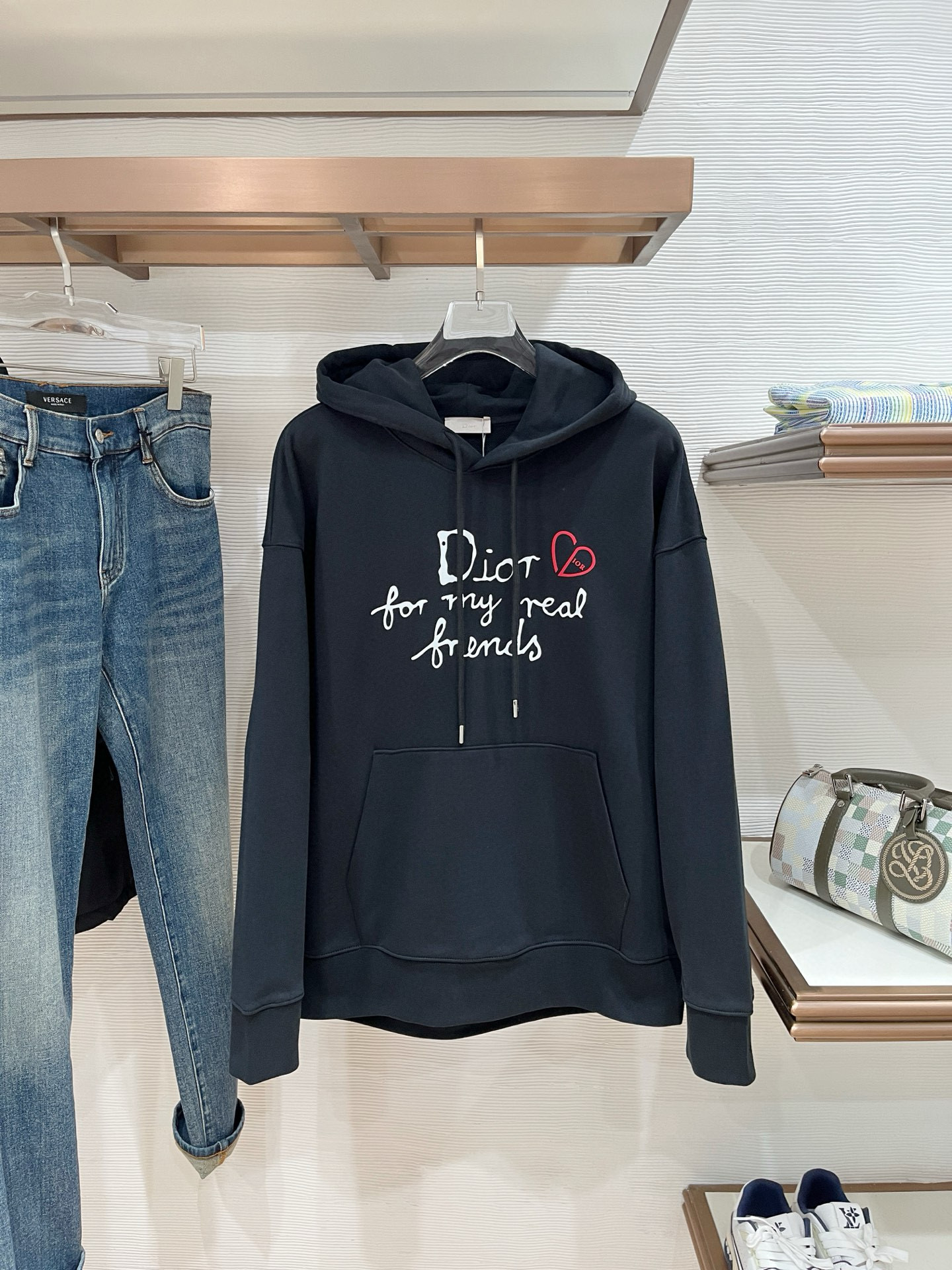 디올 남자 맨투맨 후드티