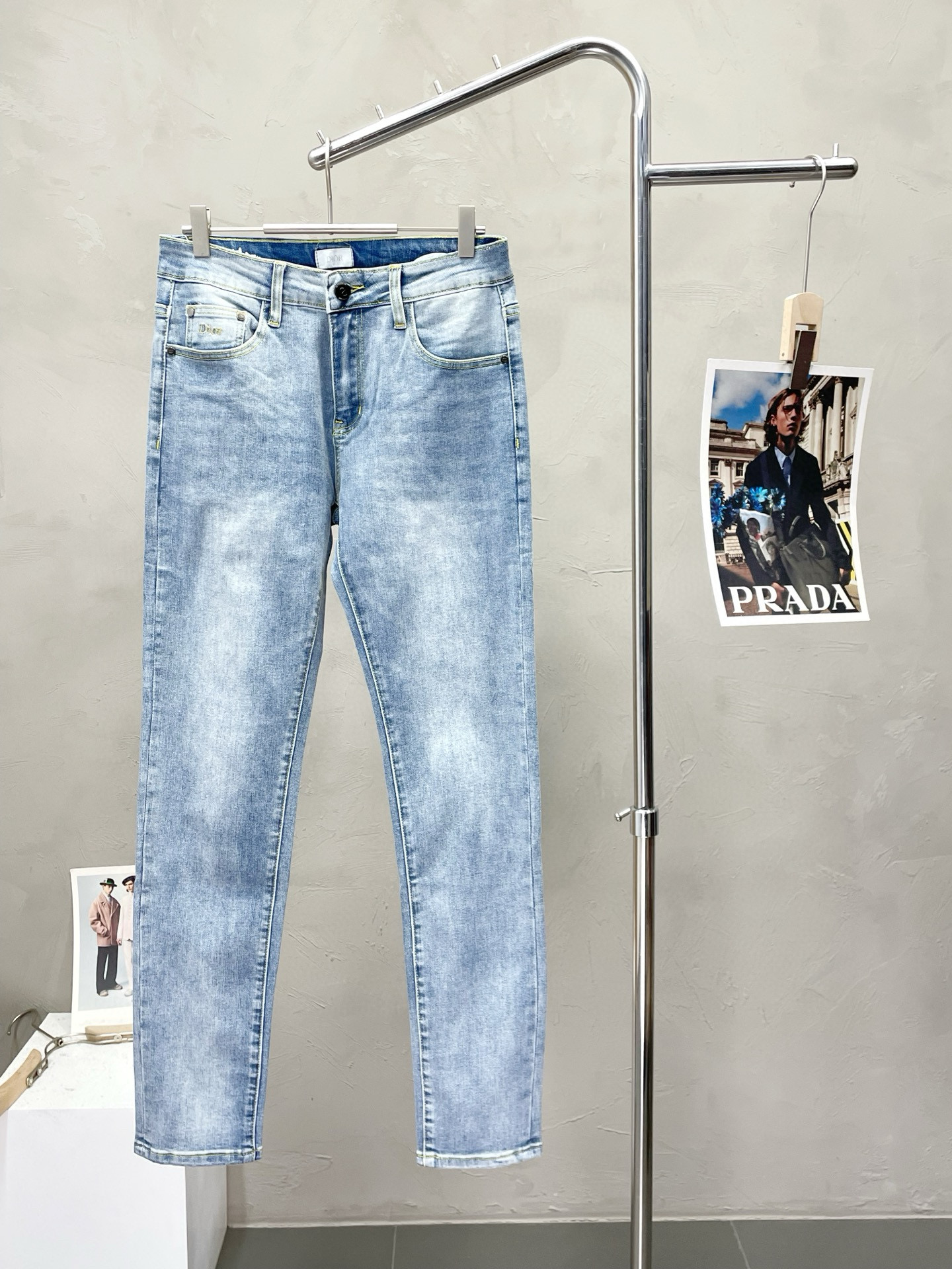 디올 남자 청바지