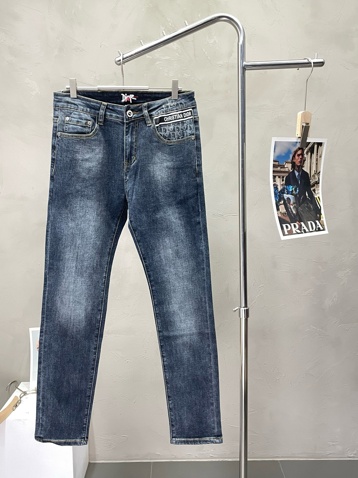 디올 남자 청바지