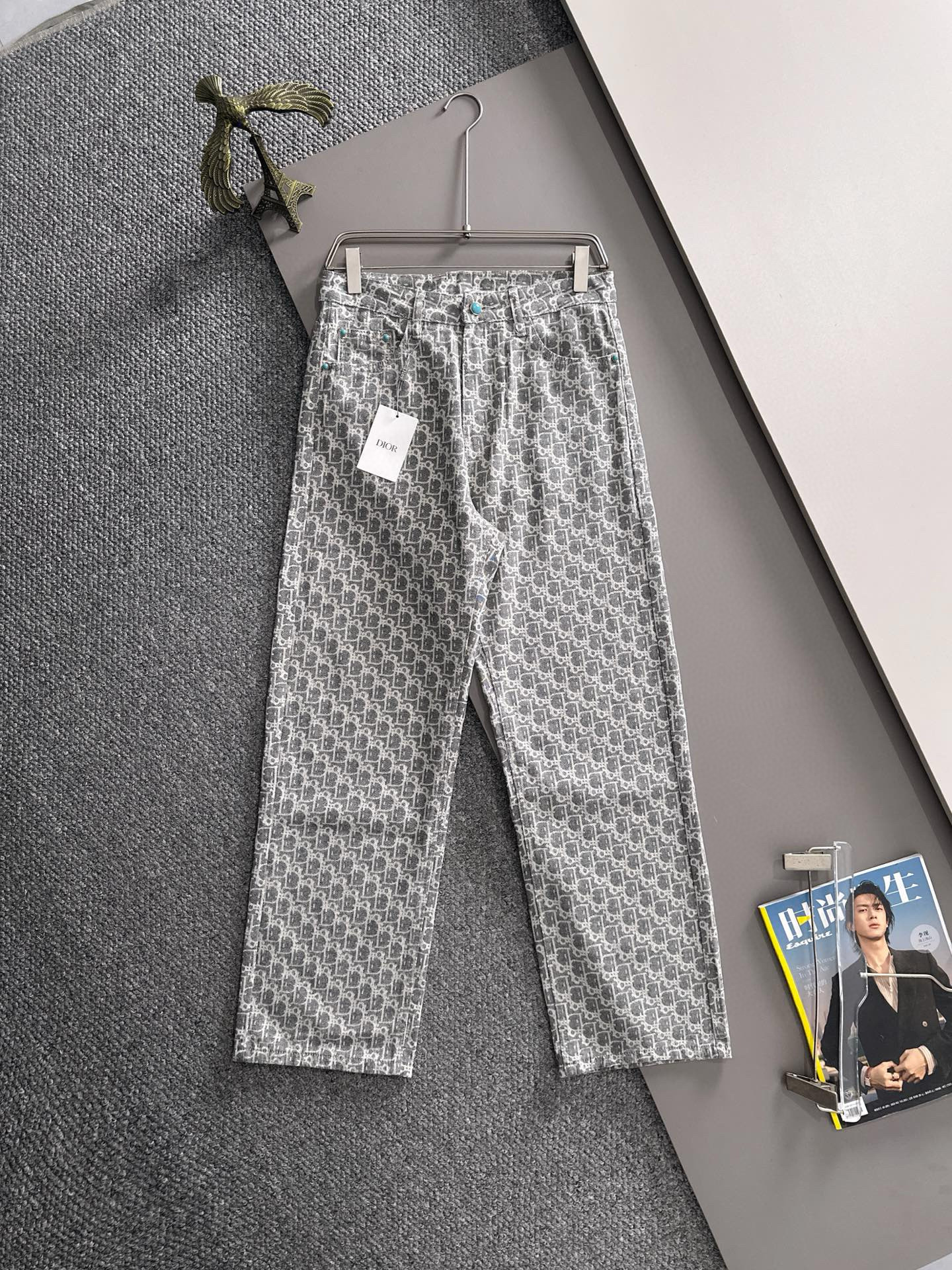 디올 남자 청바지