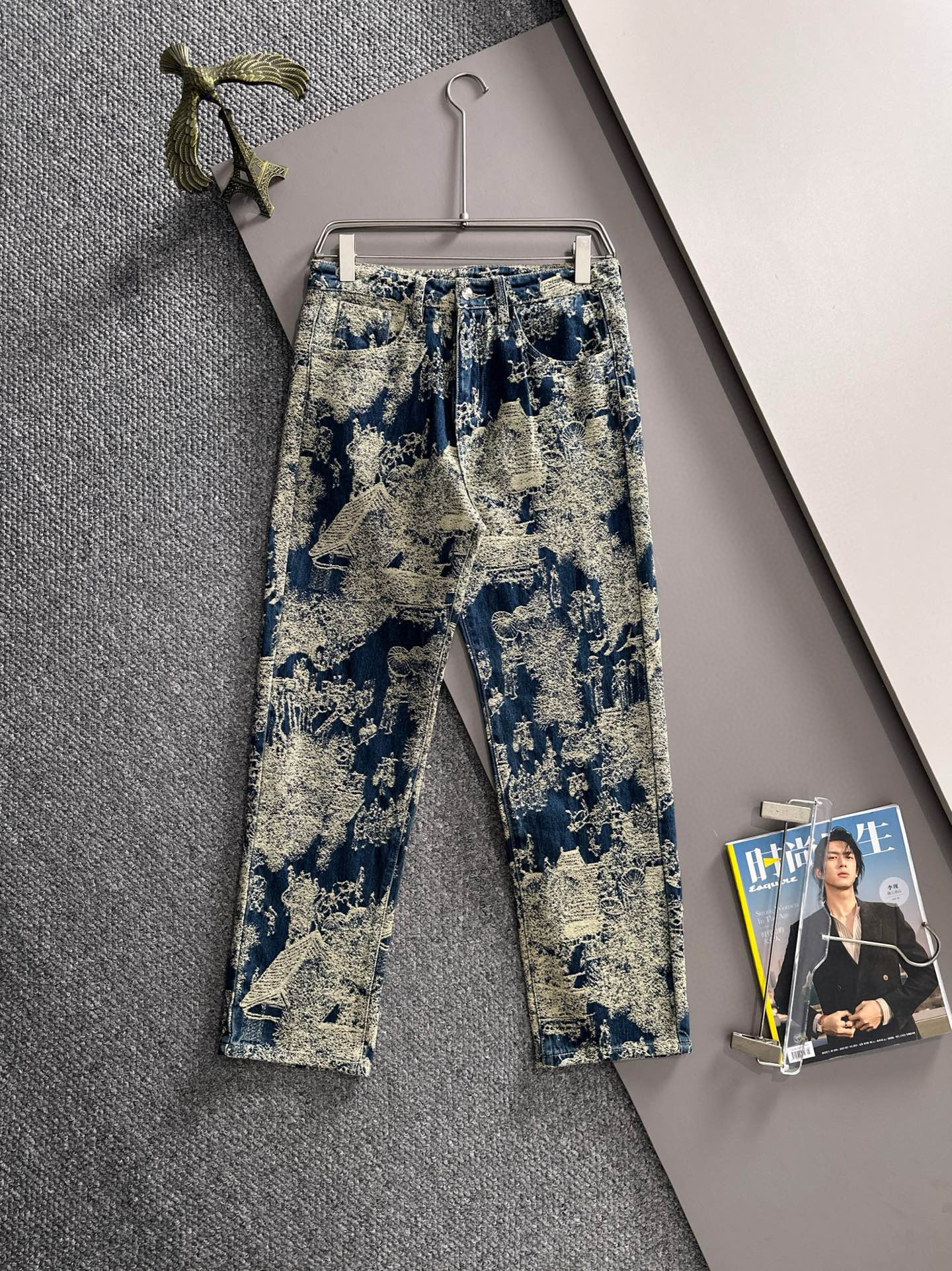 디올 남자 청바지