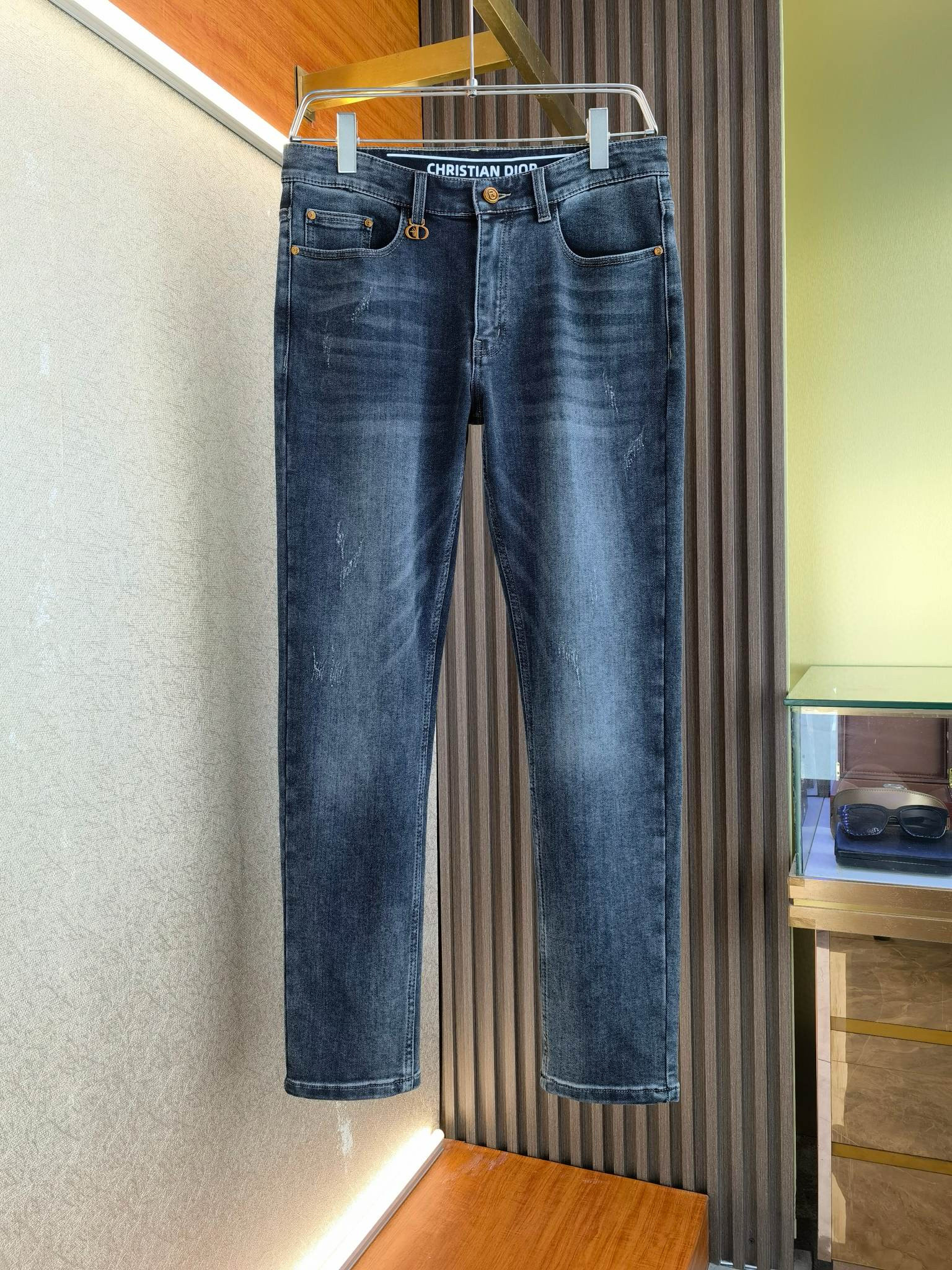 디올 남자 청바지