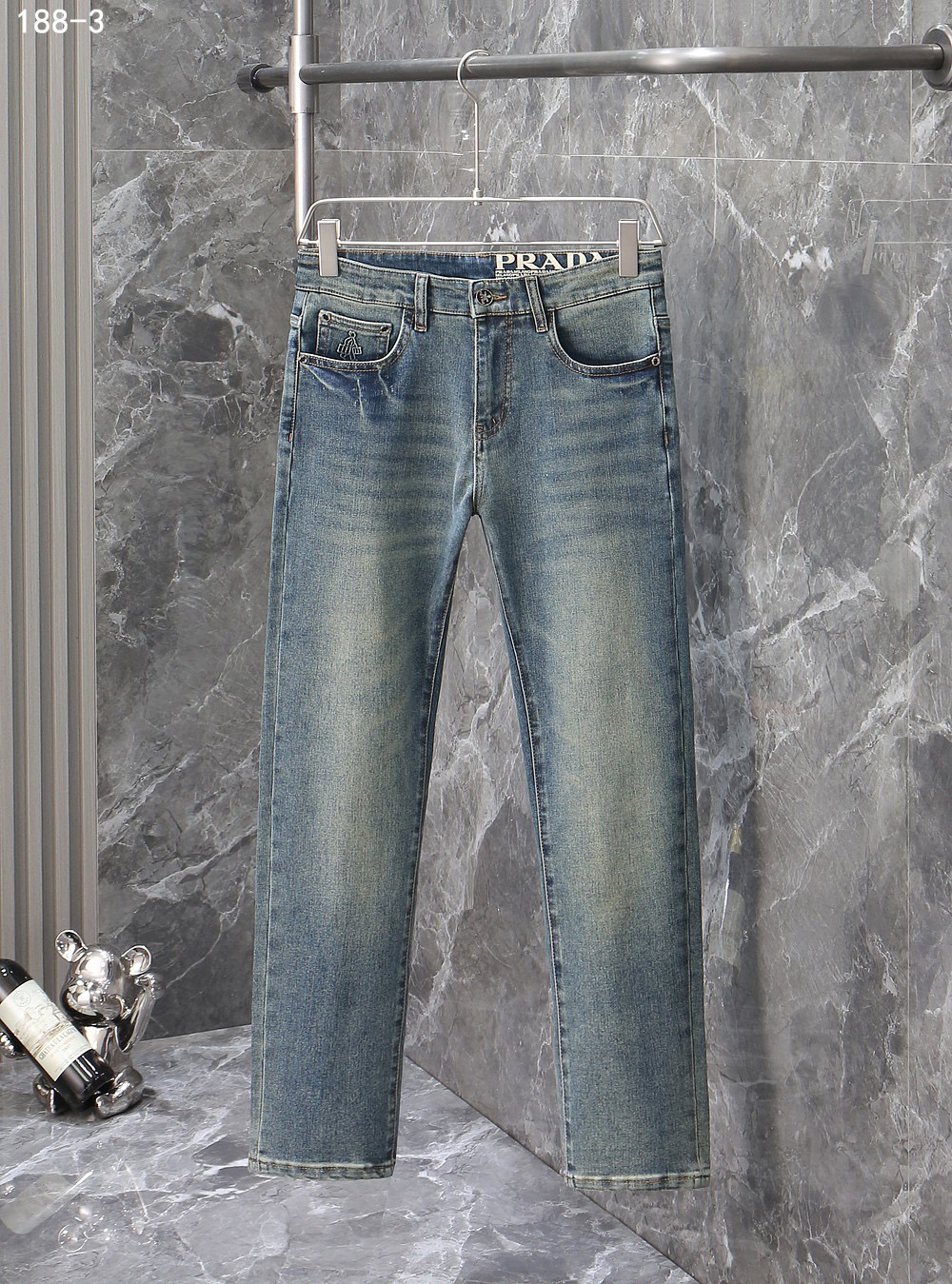 프라다 남자 청바지