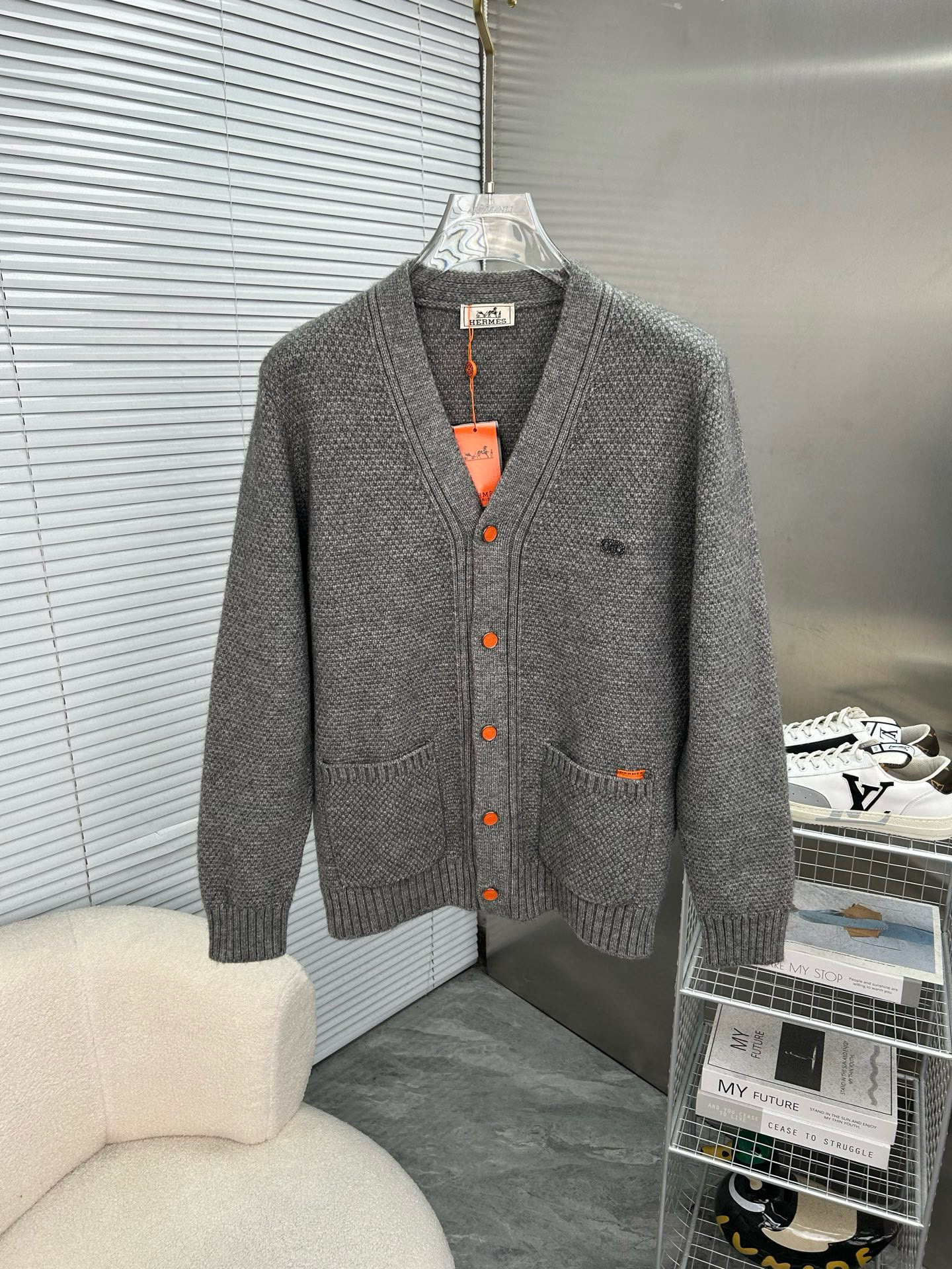 에르메스 남자 가디건