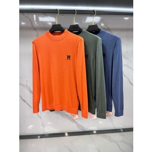 에르메스 3컬러 남자 니트