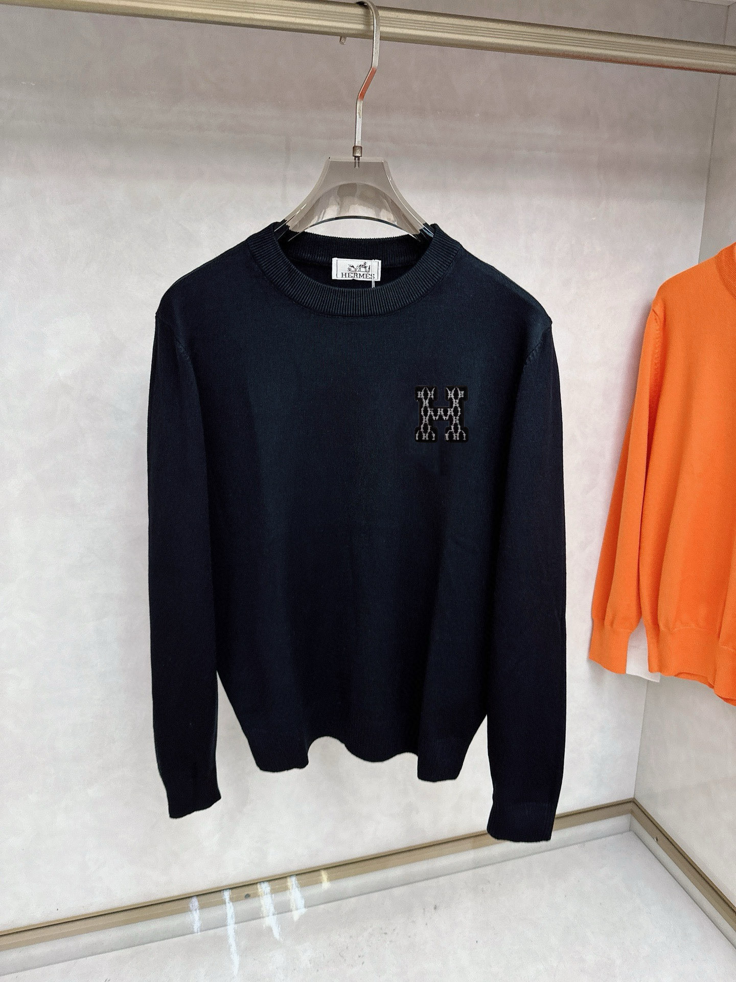 에르메스 남자 니트