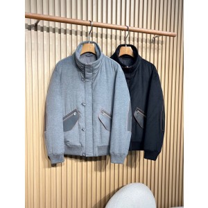 에르메스 2컬러 남자 패딩