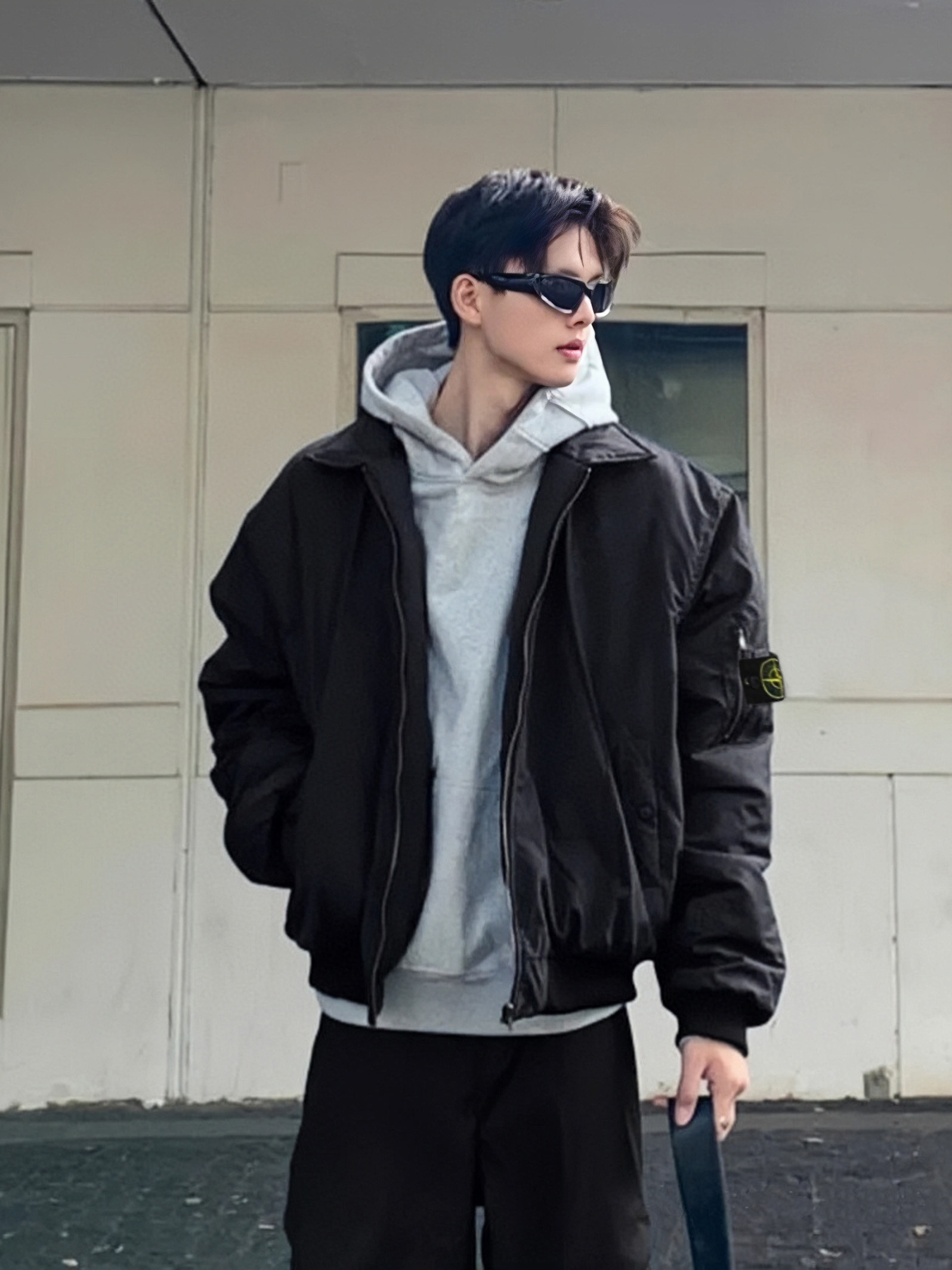 스톤아일랜드 2컬러 남자 자켓