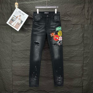 아미 아미리 남녀공용 청바지