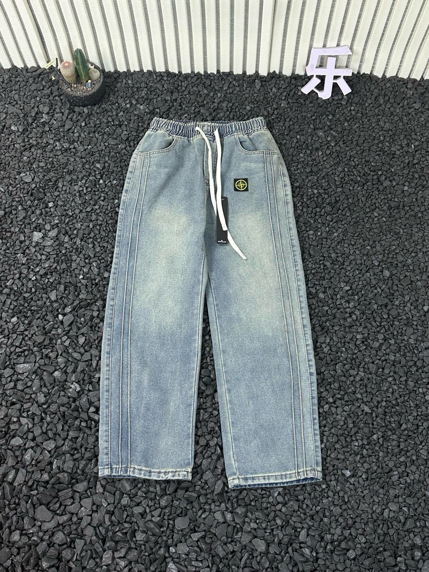 스톤아일랜드 2컬러 남자 청바지