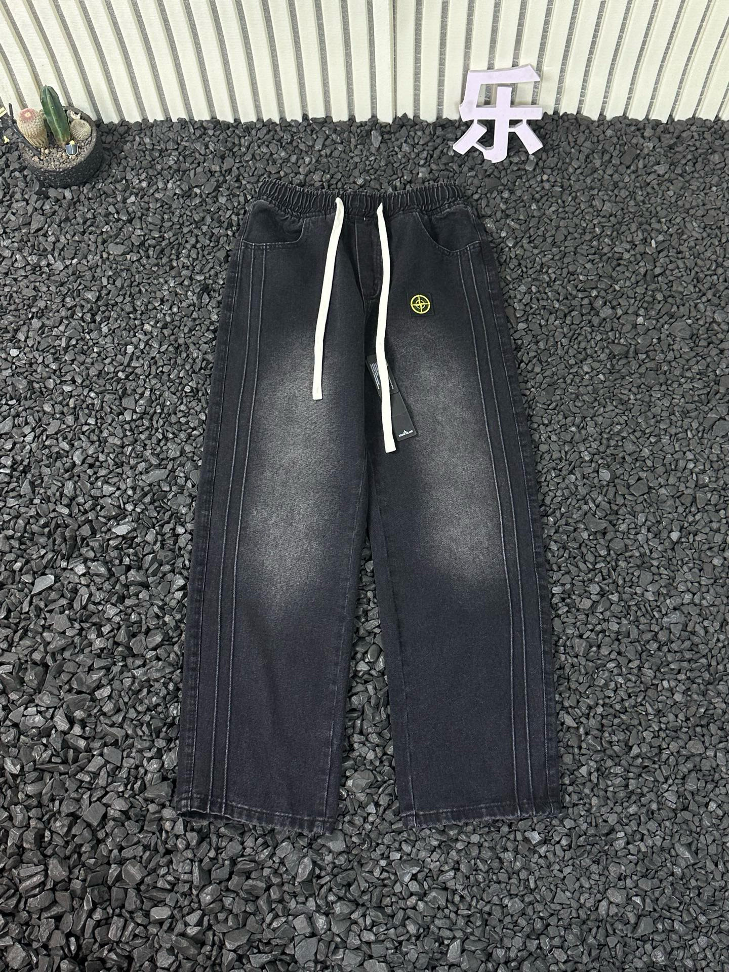 스톤아일랜드 2컬러 남자 청바지