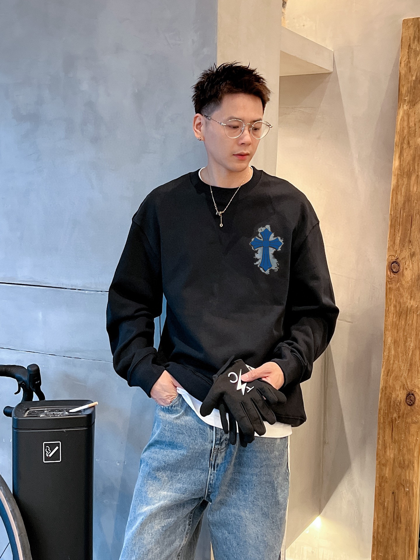 크롬하츠 남자 맨투맨 후드티