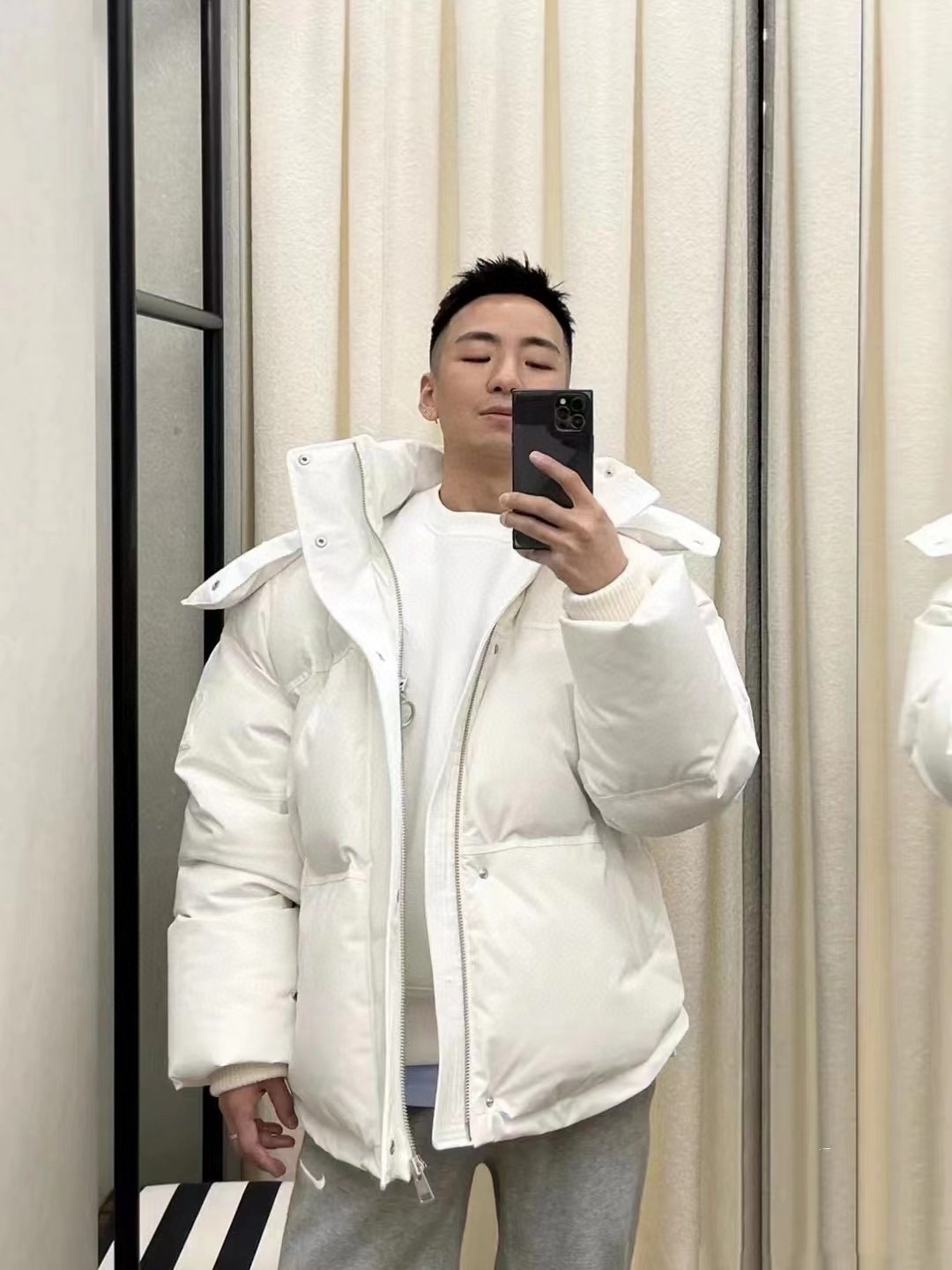 아미 아미리 남녀공용 패딩