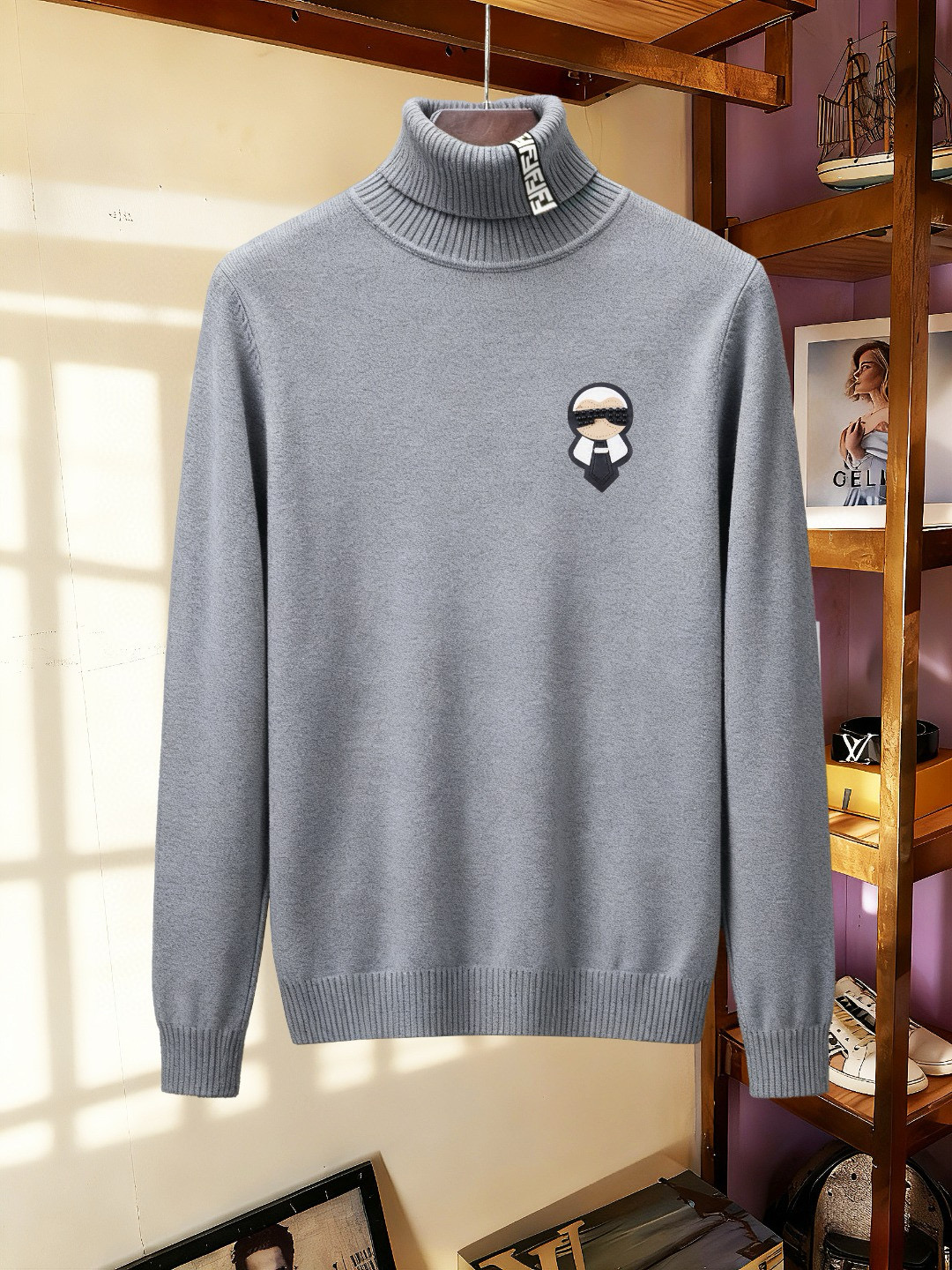 펜디 7컬러 남자 가디건