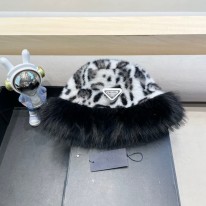 프라다 겨울 모자