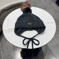 프라다 겨울 모자