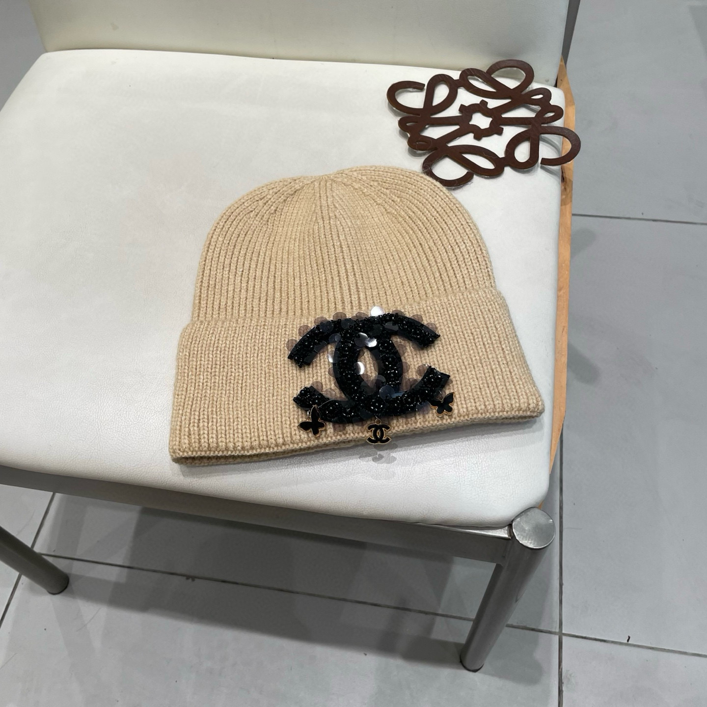 샤넬 겨울 모자