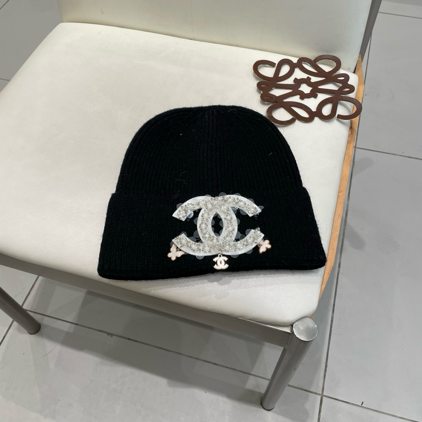 샤넬 겨울 모자