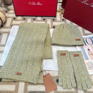 로로피아나 겨울 모자 세트